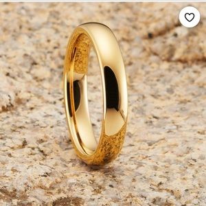 Yellow Gold 18 k Size 8 Wedding Ring